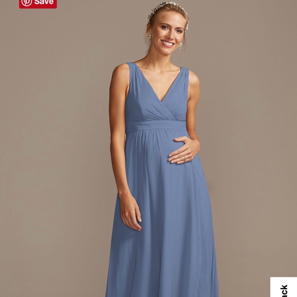 David’s bridal maternity bridesmaid dress